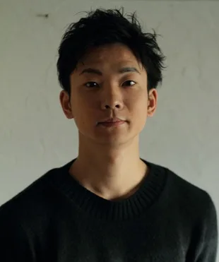 Portrait of Japanese actor Toshihito Kokubo