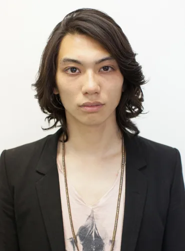 Portrait of Japanese actor Eita Okuno