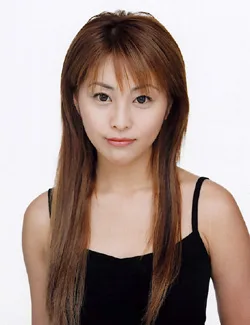 Portrait of Japanese actress Asami Kumakiri