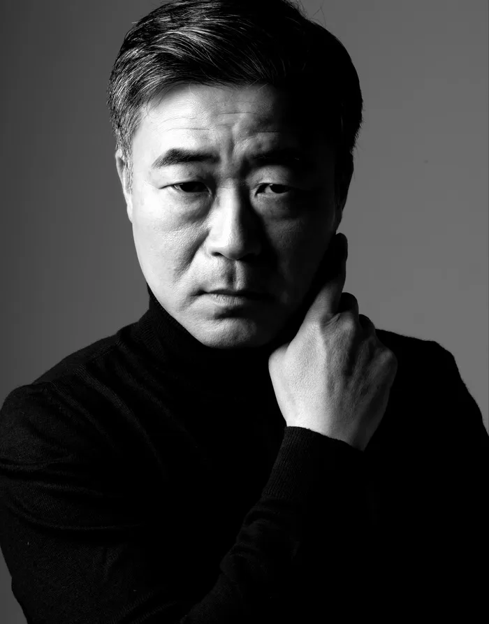 Portrait of South Korean actor Kim Yong-Tae