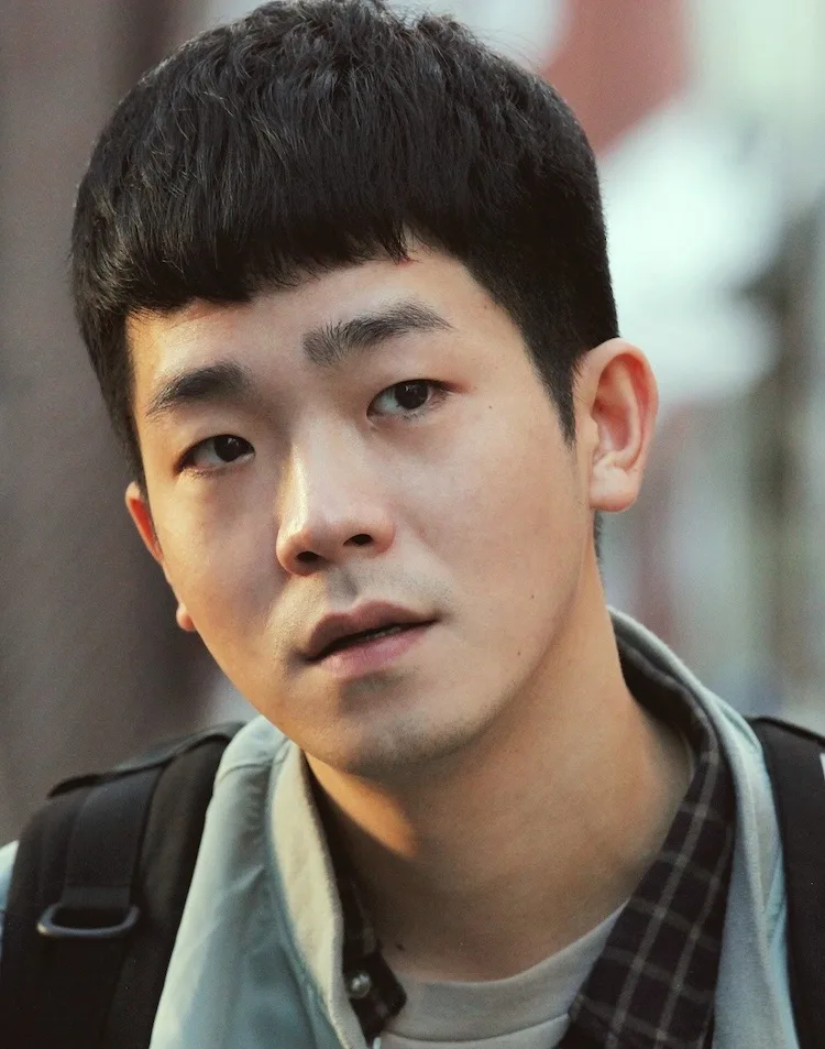 Portrait of South Korean actor Kim Dong-Hoon