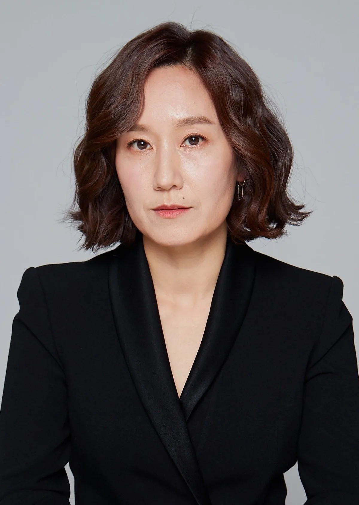 Portrait of South Korean actress Park Mi-hyun