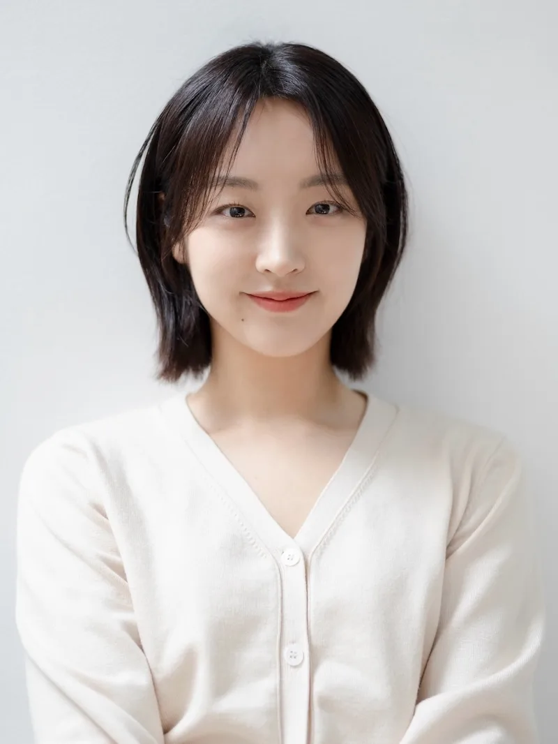 Portrait of South Korean actress Na Mi-Ri