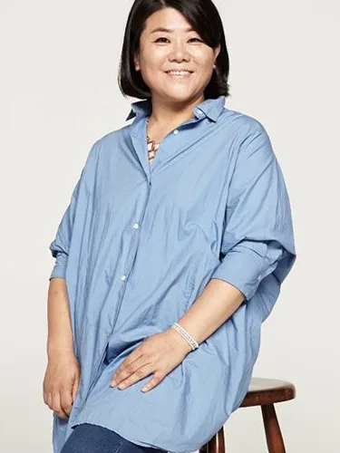 Portrait of South Korean actress Lee Jung-eun