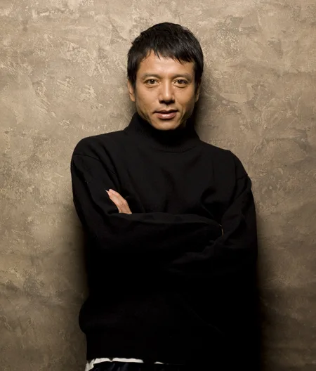 Portrait of Japanese actor Masanobu Katsumura