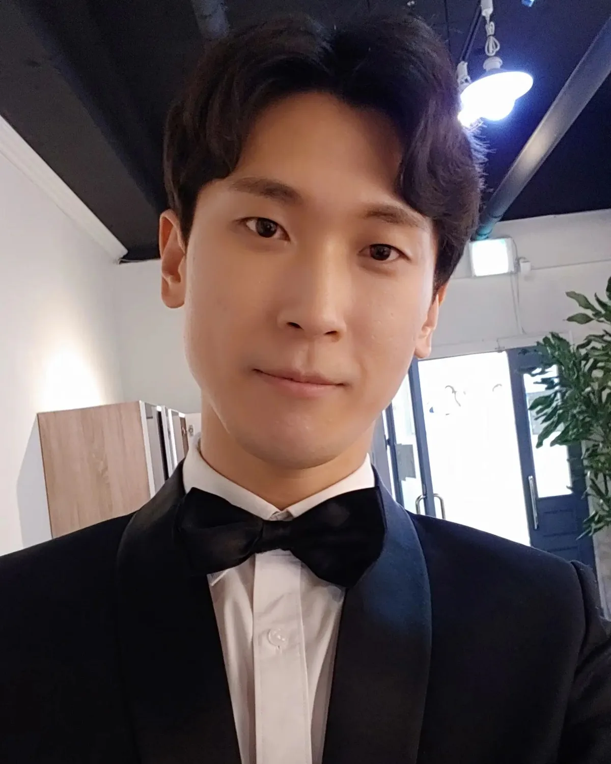 Portrait of South Korean actor Ryoo Je-Yoon