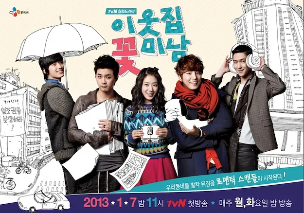 Cast ensemble