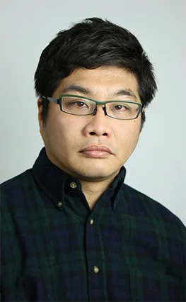 Portrait of Japanese actor Satoru Matsuo