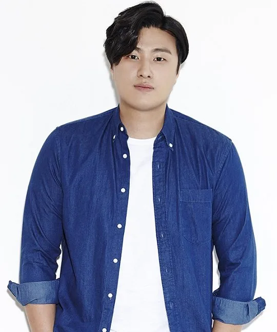 Portrait of South Korean actor Park Jin