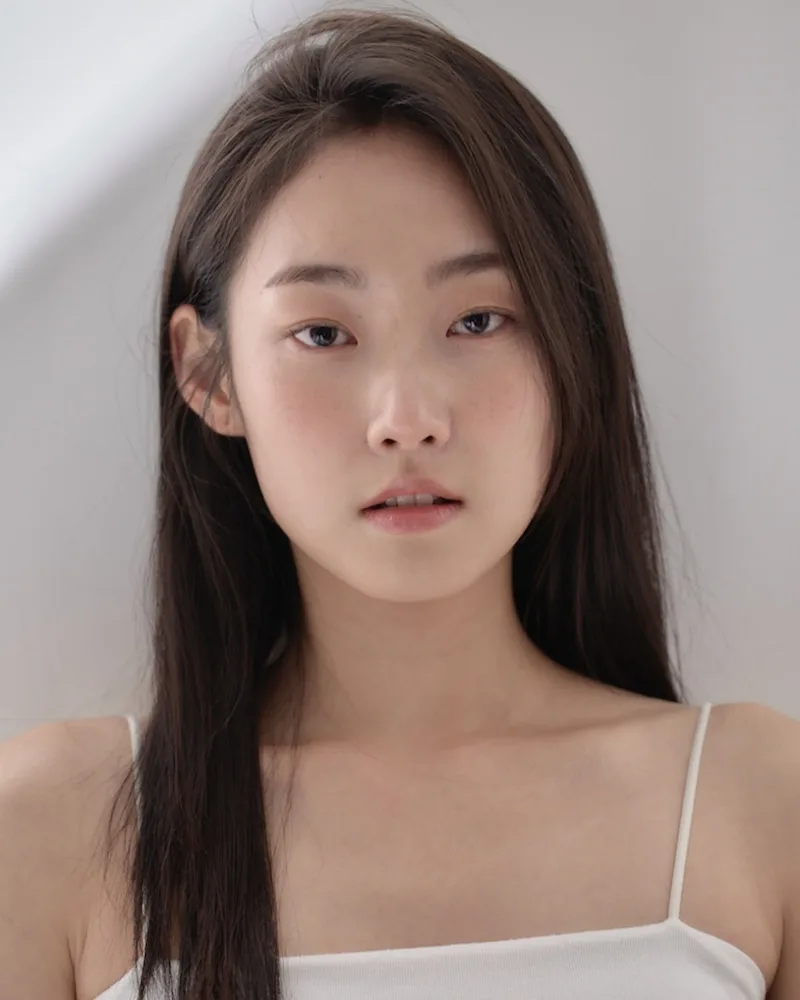 Portrait of South Korean actress Kang Min-Joo