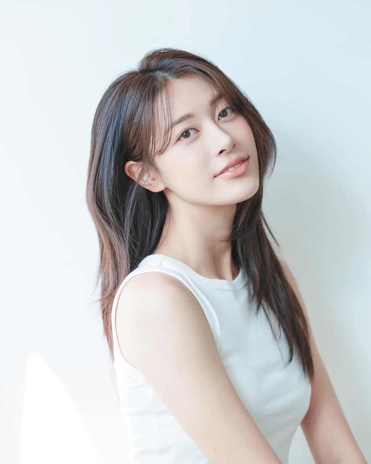 Portrait of South Korean actress Lee Jae-Gyeong