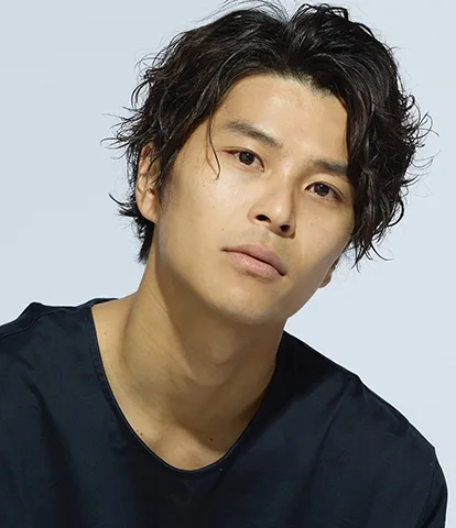 Portrait of Japanese actor Daichi Asai