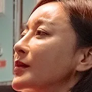 Kim Hye-eun as a flight attendant