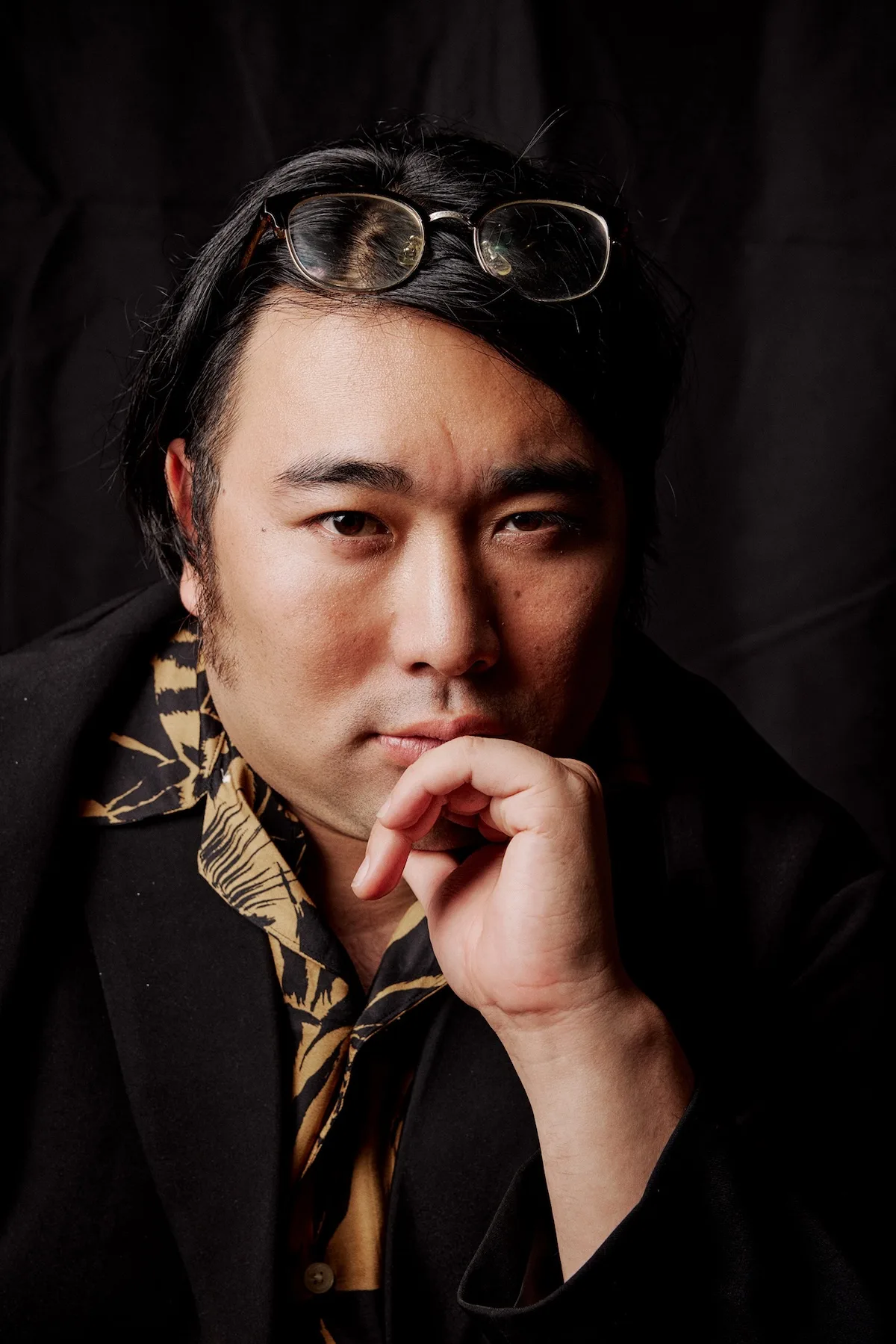 Portrait of Japanese comedian Taiga Harada