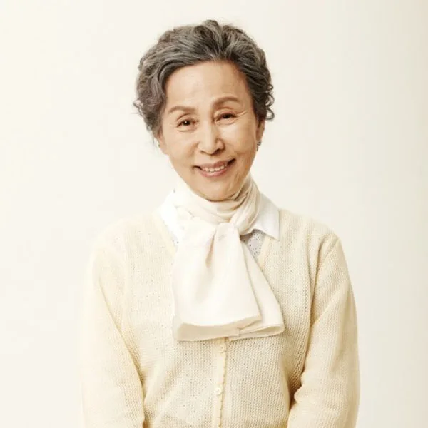 Portrait of South Korean actress Son Sook