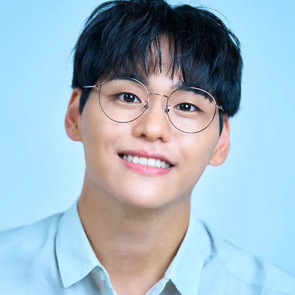 Portrait of South Korean actor Kang Pil-Jun