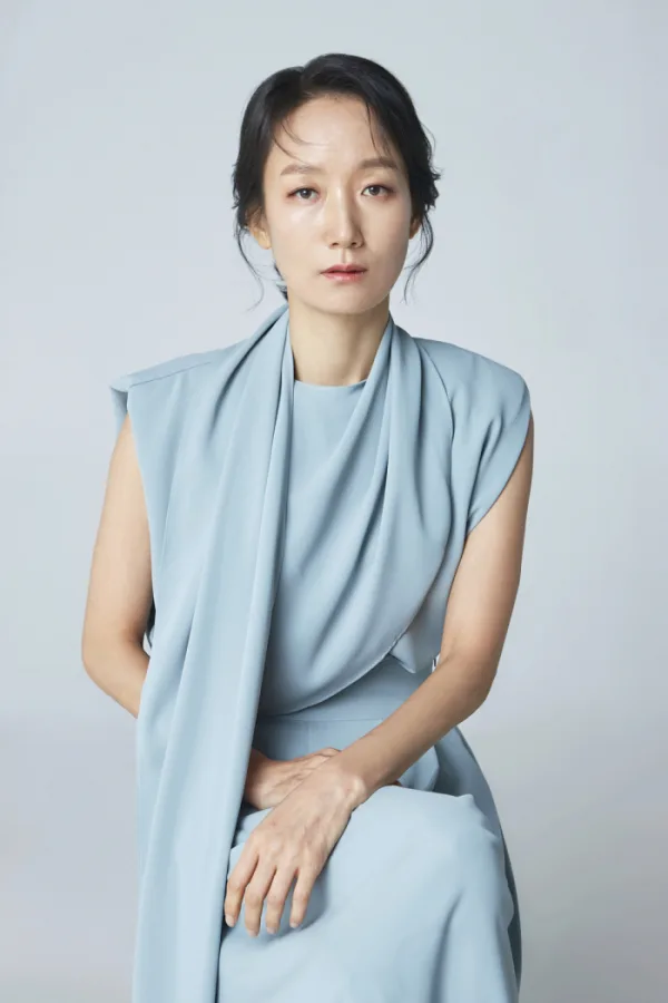 Portrait of South Korean actress Lee Chae-Kyung