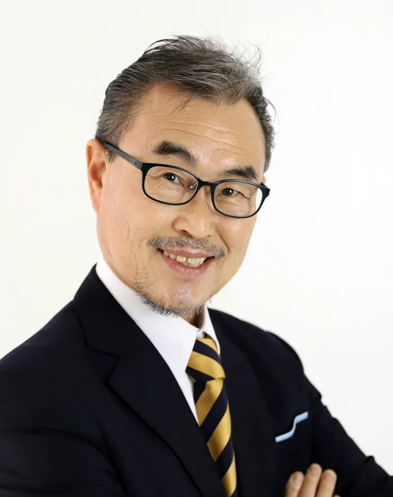 Portrait of South Korean actor Song Won-Su