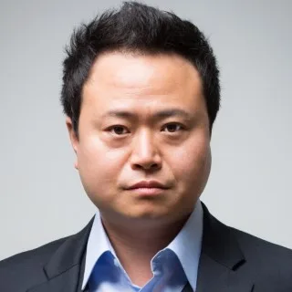 Portrait of South Korean actor Kim Doo-Eun