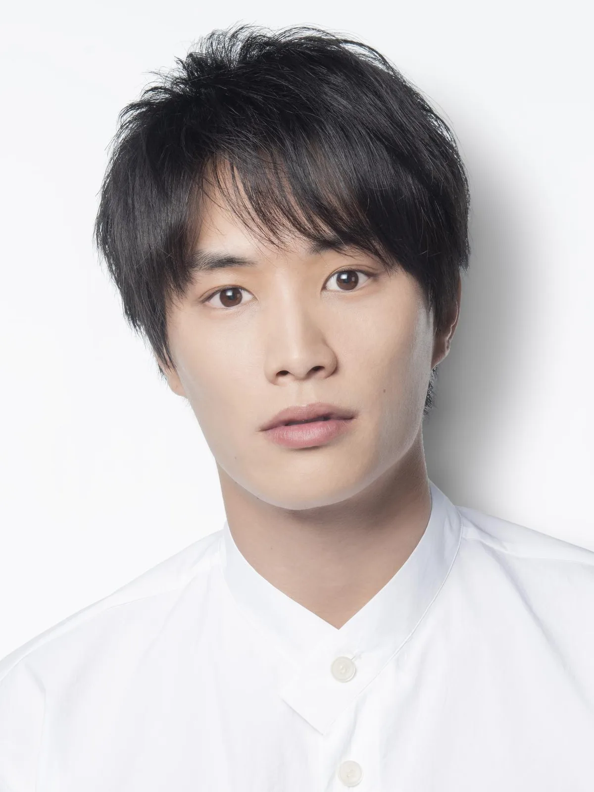 Portrait of Japanese actor Nobuyuki Suzuki