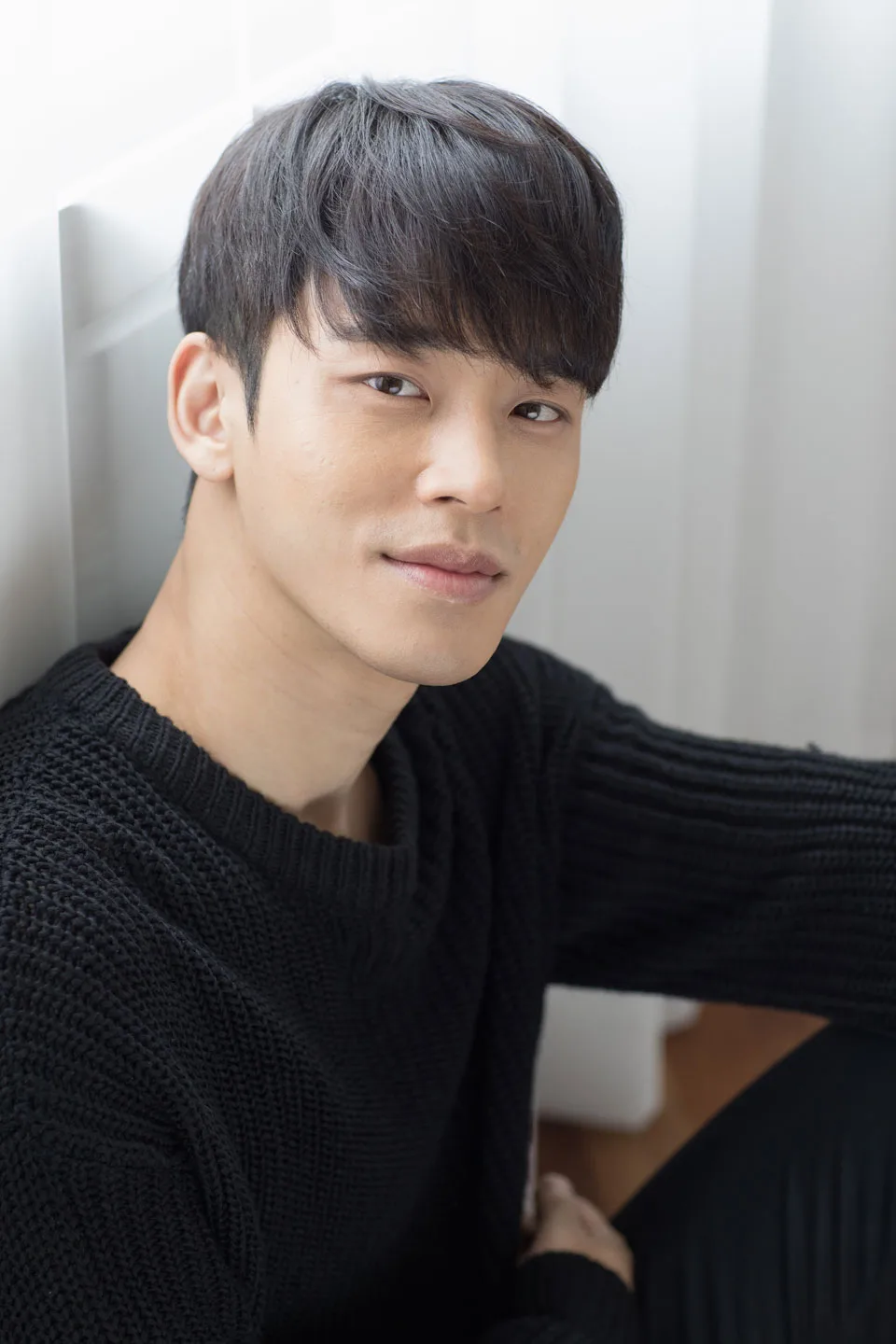 Portrait of South Korean actor Sul Jung-Hwan