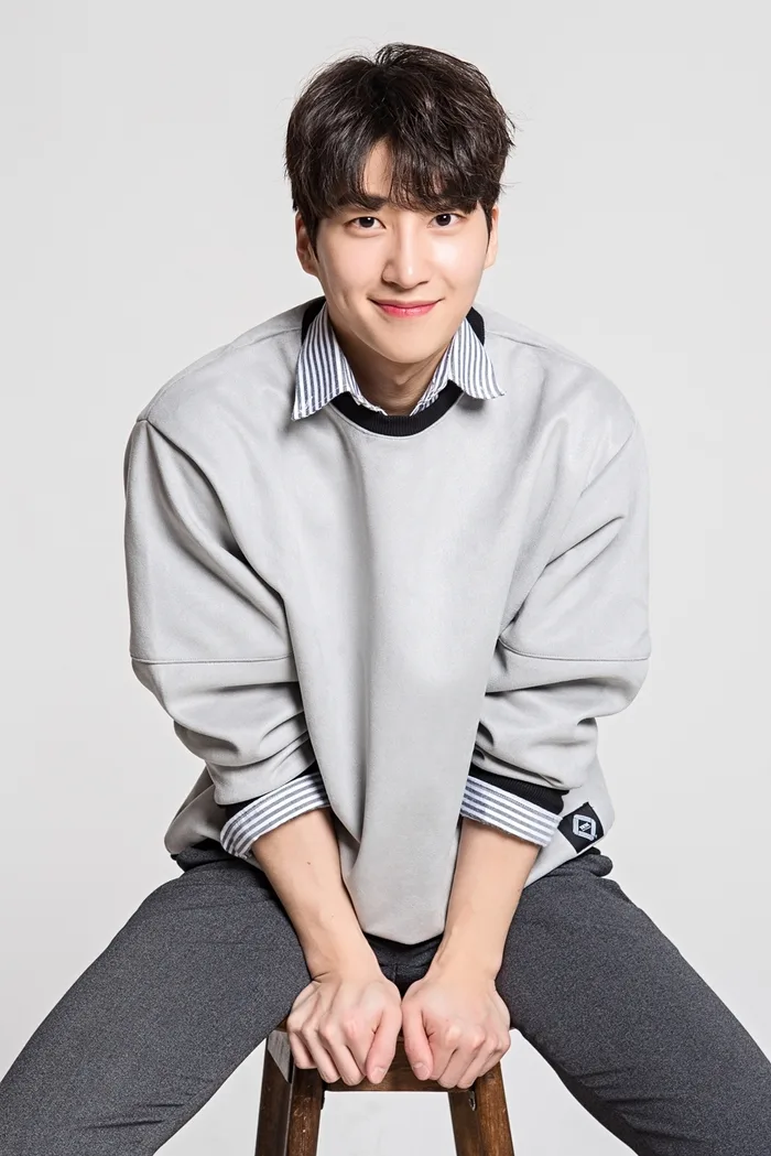 Portrait of South Korean actor Jung Su-Hwan