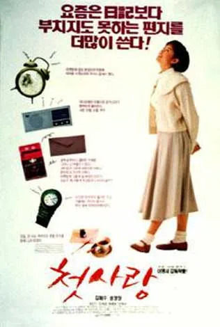 Promotional poster for the 1993 film First Love