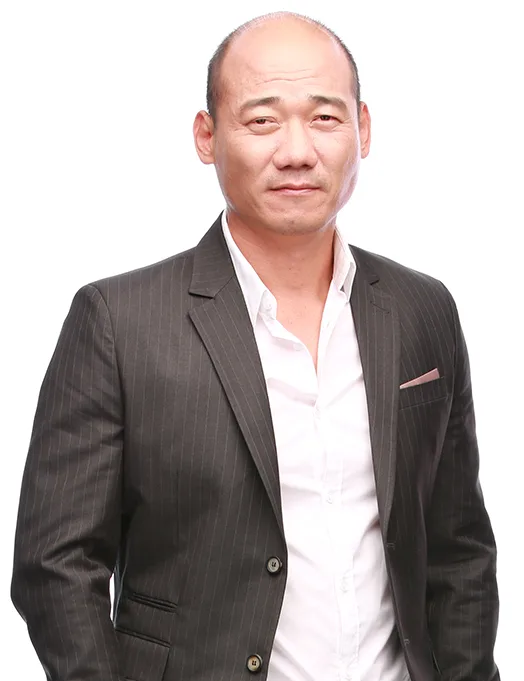 Portrait of South Korean actor Kim Jun-Bae