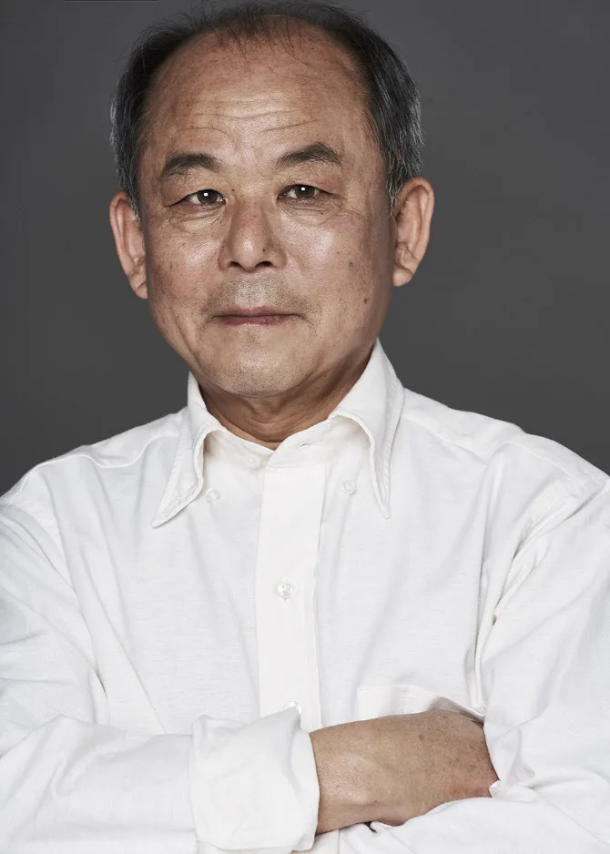 Portrait of South Korean character actor Kim Ki-Cheon