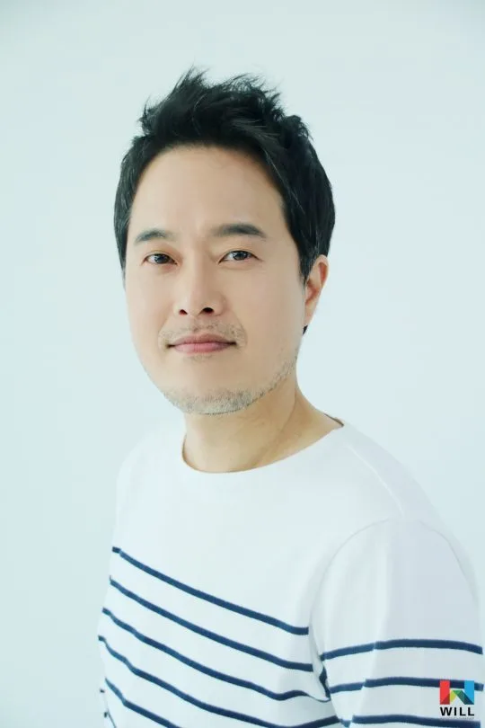 Portrait of South Korean actor Jung Seung-Gil