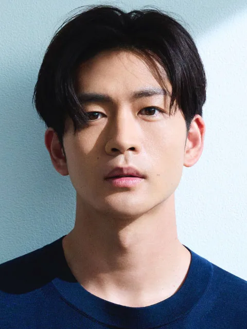 Portrait photograph of Japanese actor Kouhei Matsushita