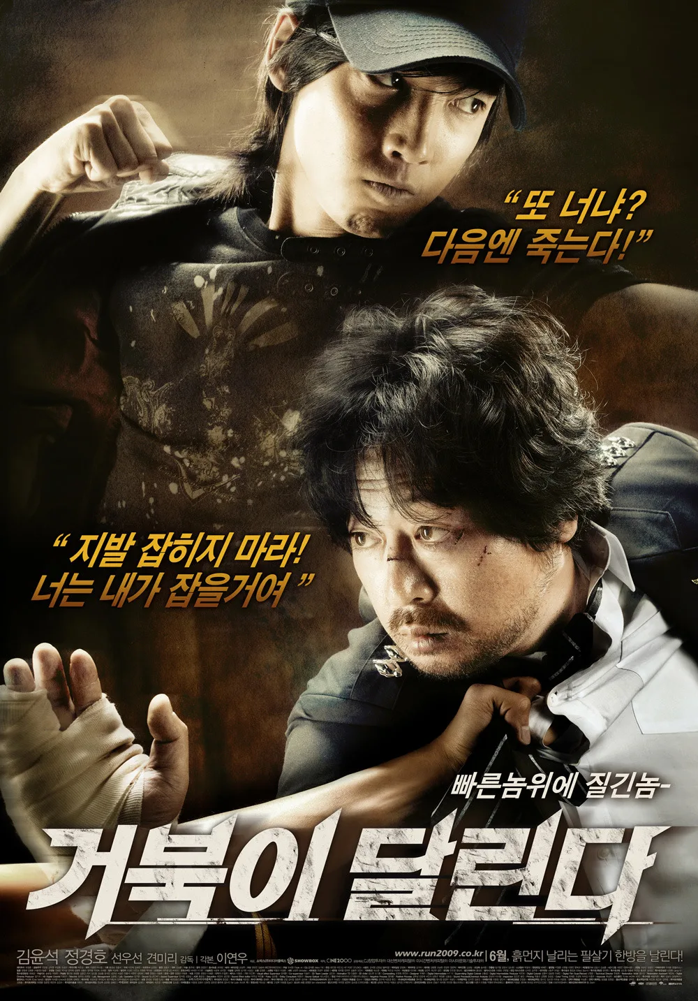Promotional poster for the film Running Turtle
