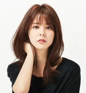 Portrait of Japanese actress Mina Fujii