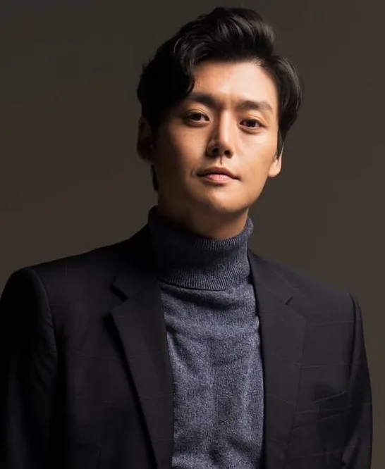 Portrait of South Korean actor Kim Jae-Il