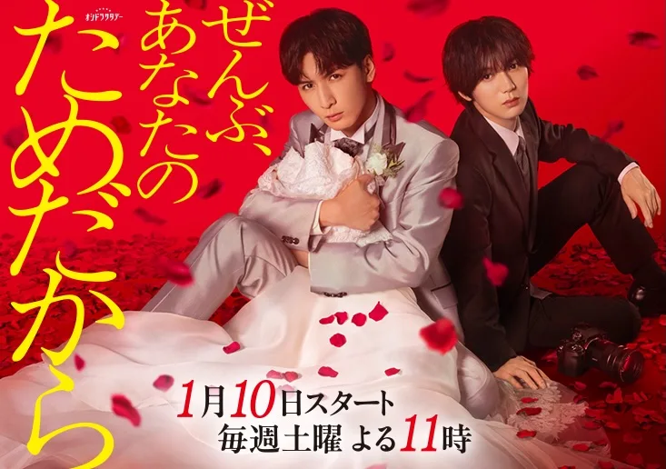 Zenbu Anata no Tame Dakara promotional material
