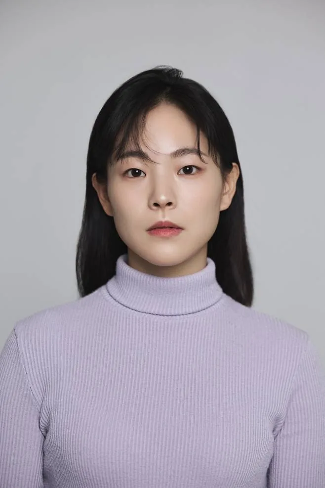 Portrait of South Korean actress Kim Min-Ju