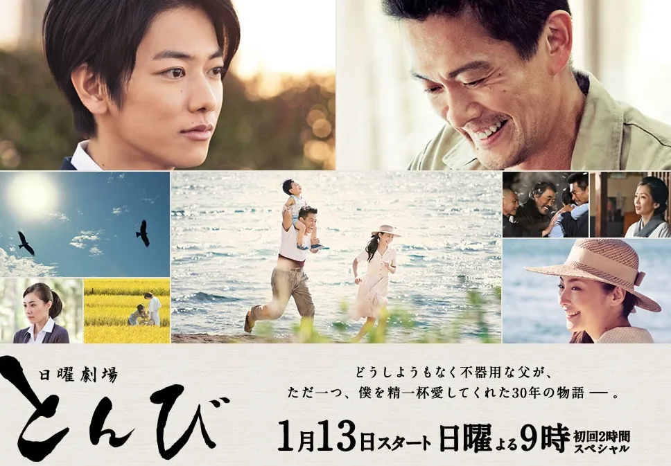 Promotional image for the drama Tonbi