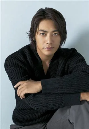 Portrait of Japanese actor Takashi Sorimachi