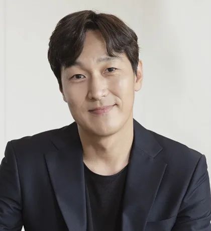 Portrait of South Korean actor Kim Jae-Chul