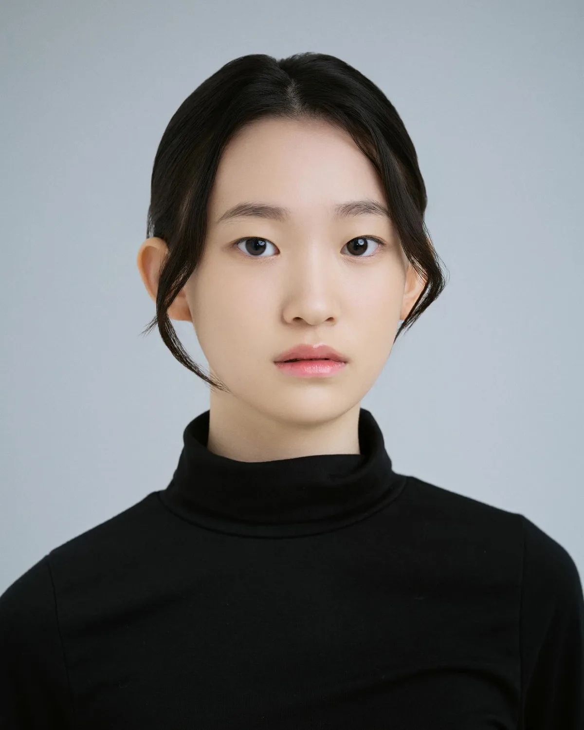 Portrait of South Korean child actress Park Ji-Yul